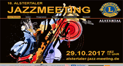 Desktop Screenshot of alstertaler-jazz-meeting.de